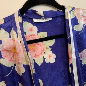 Vintage Christian Dior robe